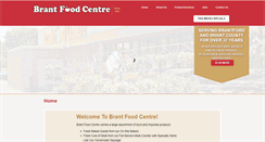 Desktop Screenshot of brantfoodcentre.com