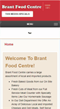Mobile Screenshot of brantfoodcentre.com